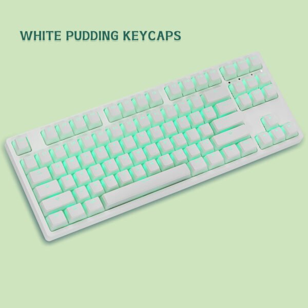 PBT Pudding Keycaps Shine Through Keyset for MX Switches Mechanical Keyboards - Image 5