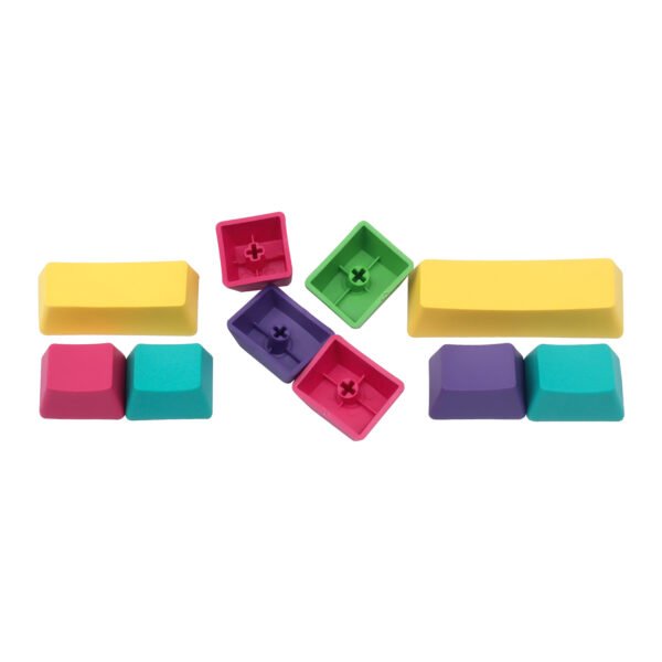 PBT Keycaps CMYK Keyset Blank OEM Profile for ANSI Layout MX Switches Mechanical Keyboards - Image 2