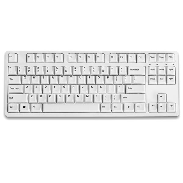 White Keycaps 87 Keyset Dye Sub Cherry Profile for 61 87 MX Swithes Mechanical Keyboards - Image 5