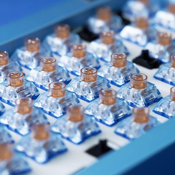 Kailh Box Silent Switch Whale Tactile 60g/Lonely Island Linear 45g RGB 3pin for DIY Mechanical Keyboard SMD MX - 图片 5