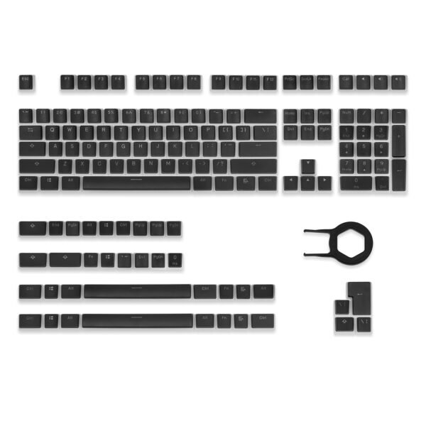 PBT Pudding Keycaps Shine Through Keyset for MX Switches Mechanical Keyboards - Image 2