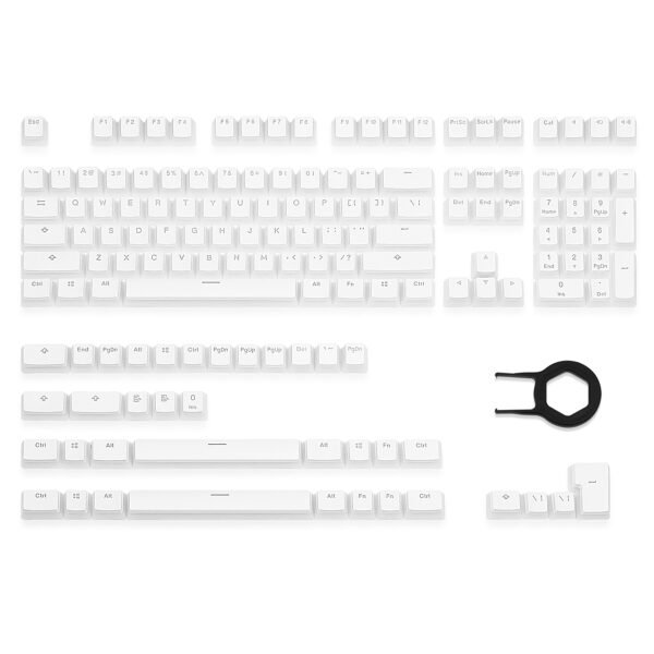 PBT Pudding Keycaps Shine Through Keyset for MX Switches Mechanical Keyboards - Image 4
